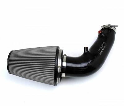 HPS Silicone Hose - HPS Black Silicone Air Intake for 06-09 Honda S2000 AP2 2.2L F22 drive-by-wire