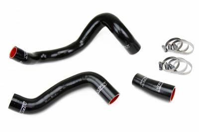HPS Silicone Hose - HPS Black Silicone Radiator Hose Kit for 2016-2018 Ford Focus RS 2.3L Turbo
