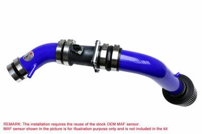 HPS Silicone Hose - HPS Blue Cold Air Intake (Converts to Shortram) for 02-06 Nissan Altima 2.5L 4Cyl