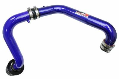 HPS Silicone Hose - HPS Blue Cold Air Intake (Converts to Shortram) for 96-00 Honda Civic CX DX LX
