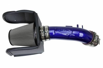 HPS Silicone Hose - HPS Blue Cold Air Intake Kit with Heat Shield for 08-20 Lexus LX570 5.7L V8