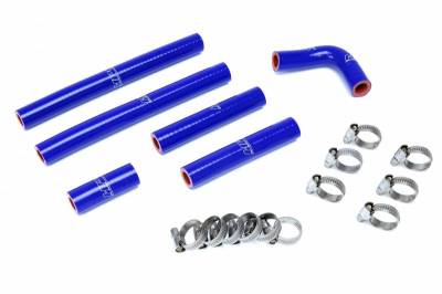 HPS Silicone Hose - HPS Blue Reinforced Silicone Heater Hose Kit 1FZ-FE for Toyota 92-97 Land Cruiser FJ80 4.5L I6 equipped with rear heater