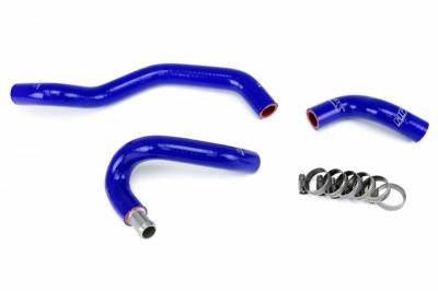 HPS Silicone Hose - HPS Blue Reinforced Silicone Heater Hose Kit Coolant for Infiniti 2014 QX50