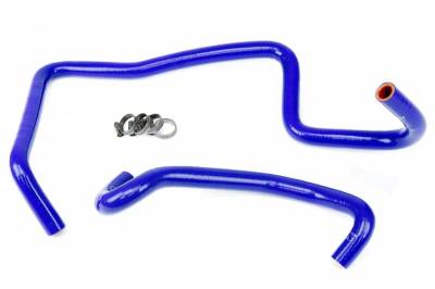 HPS Silicone Hose - HPS Blue Reinforced Silicone Heater Hose Kit Coolant for Jeep 06-10 Commander 5.7L V8 Without Rear A/C