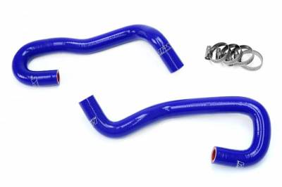 HPS Silicone Hose - HPS Blue Reinforced Silicone Heater Hose Kit Coolant for Toyota 07-10 Tundra 4.0L V6