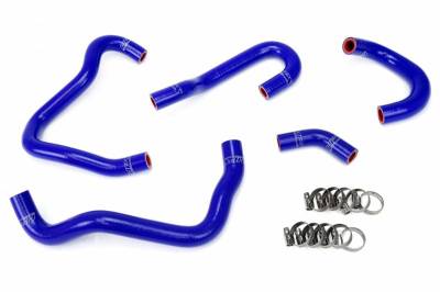 HPS Silicone Hose - HPS Blue Reinforced Silicone Heater Hose Kit for Honda 00-05 S2000