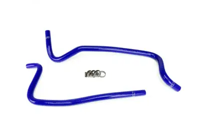 HPS Silicone Hose - HPS Blue Reinforced Silicone Heater Hose Kit for Jeep 02-06 Wrangler TJ 4.0L Left Hand Drive