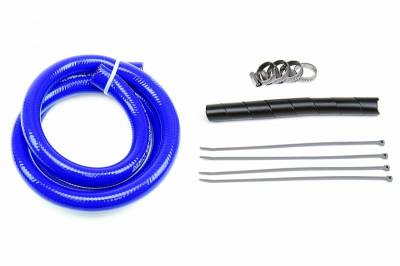 HPS Silicone Hose - HPS Blue Reinforced Silicone Heater Hose Kit for Jeep 91-01 Cherokee XJ 4.0L