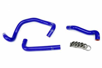 HPS Silicone Hose - HPS Blue Reinforced Silicone Heater Hose Kit for Mazda 86-92 RX7 FC3S Turbo LHD