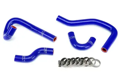 HPS Silicone Hose - HPS Blue Reinforced Silicone Heater Hose Kit for Mazda 93-95 RX7 FD3S