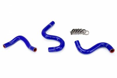 HPS Silicone Hose - HPS Blue Reinforced Silicone Heater Hose Kit for Toyota 83-87 Corolla AE86 4A-GEU Left Hand Drive