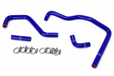 HPS Silicone Hose - HPS Blue Reinforced Silicone Heater Hose Kit for Toyota 84-88 Pickup 22RE Non Turbo EFI LHD