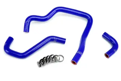 HPS Silicone Hose - HPS Blue Reinforced Silicone Heater Hose Kit for Toyota 89-95 Pickup 22RE Non Turbo EFI LHD