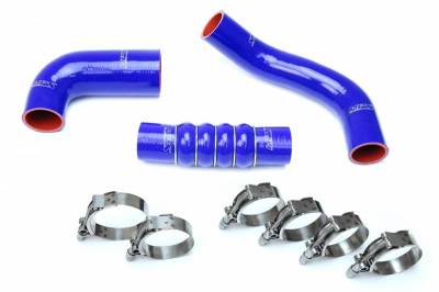 HPS Silicone Hose - HPS Blue Reinforced Silicone Intercooler Hose Kit for Honda 17-19 Civic Si 1.5L Turbo