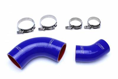 HPS Silicone Hose - HPS Blue Reinforced Silicone Intercooler Hose Kit for Mazda 07-10 CX7 2.3L Turbo
