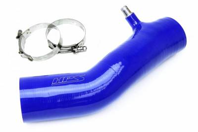 HPS Silicone Hose - HPS Blue Reinforced Silicone Post MAF Air Intake Hose Kit for Toyota 16-20 Tacoma 3.5L V6