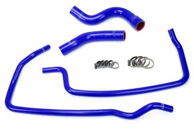 HPS Silicone Hose - HPS Blue Reinforced Silicone Radiator + Heater Hose Kit Coolant for Jeep 01-04 Grand Cherokee WJ 4.7L V8