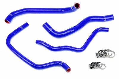 HPS Silicone Hose - HPS Blue Reinforced Silicone Radiator + Heater Hose Kit for Acura 09-14 TSX 2.4L 4Cyl LHD