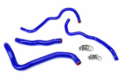 HPS Silicone Hose - HPS Blue Reinforced Silicone Radiator + Heater Hose Kit for Honda 13-17 Accord 3.5L V6 LHD