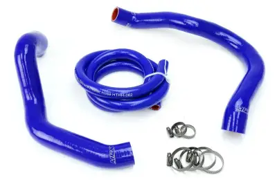 HPS Silicone Hose - HPS Blue Reinforced Silicone Radiator + Heater Hose Kit for Jeep 91-01 Cherokee XJ 4.0L
