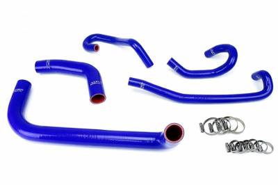 HPS Silicone Hose - HPS Blue Reinforced Silicone Radiator + Heater Hose Kit for Toyota 01-03 Sequoia 4.7L V8 Left Hand Drive