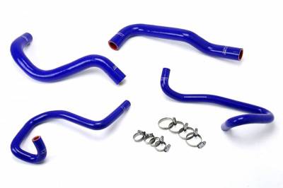 HPS Silicone Hose - HPS Blue Reinforced Silicone Radiator + Heater Hose Kit for Toyota 05-18 Tacoma 2.7L 4Cyl