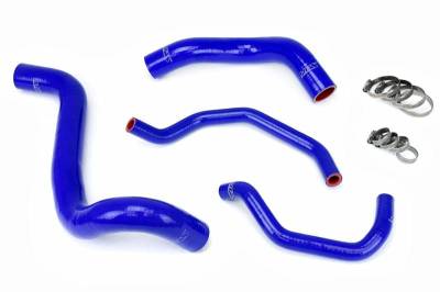 HPS Silicone Hose - HPS Blue Reinforced Silicone Radiator + Heater Hose Kit for Toyota 12-14 Sequoia 5.7L V8 Left Hand Drive