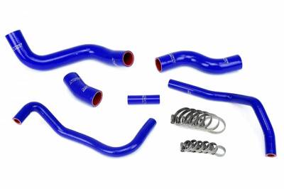 HPS Silicone Hose - HPS Blue Reinforced Silicone Radiator + Heater Hose Kit for Toyota 17-20 86