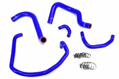 HPS Silicone Hose - HPS Blue Reinforced Silicone Radiator + Heater Hose Kit for Toyota 95-04 Tacoma 2.4L 4Cyl
