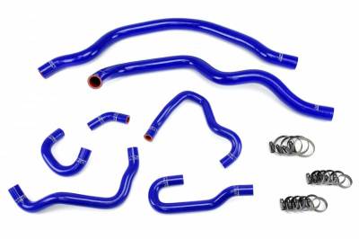 HPS Silicone Hose - HPS Blue Reinforced Silicone Radiator and Heater Hose Kit Coolant for Honda 00-05 S2000