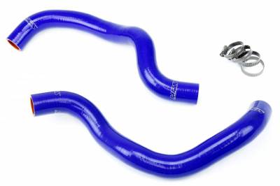 HPS Silicone Hose - HPS Blue Reinforced Silicone Radiator Hose Kit Coolant for Acura 04-08 TSX 2.4L
