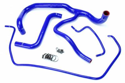 HPS Silicone Hose - HPS Blue Reinforced Silicone Radiator Hose Kit Coolant for Chevy 15-17 Tahoe 5.3L V8