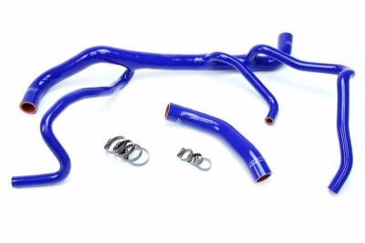 HPS Silicone Hose - HPS Blue Reinforced Silicone Radiator Hose Kit Coolant for Chevy 16-17 Camaro SS Coupe 6.2L V8