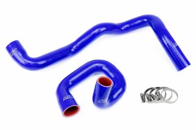 HPS Silicone Hose - HPS Blue Reinforced Silicone Radiator Hose Kit Coolant for Ford 13-17 Focus ST Turbo 2.0L