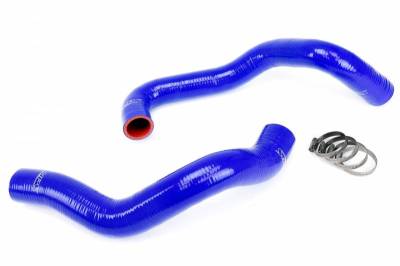 HPS Silicone Hose - HPS Blue Reinforced Silicone Radiator Hose Kit Coolant for Ford 94-95 Mustang GT / Cobra