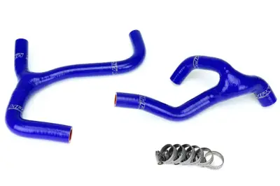HPS Silicone Hose - HPS Blue Reinforced Silicone Radiator Hose Kit Coolant for Honda 03-04 CRF450R