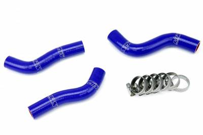 HPS Silicone Hose - HPS Blue Reinforced Silicone Radiator Hose Kit Coolant for KTM 07-10 250SXF