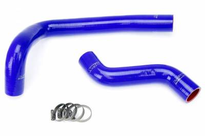 HPS Silicone Hose - HPS Blue Reinforced Silicone Radiator Hose Kit Coolant for Mazda 93-97 RX7 FD3S
