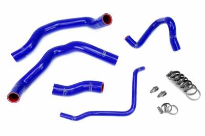 HPS Silicone Hose - HPS Blue Reinforced Silicone Radiator Hose Kit Coolant for Mini 02-08 Cooper S Supercharged