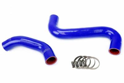 HPS Silicone Hose - HPS Blue Reinforced Silicone Radiator Hose Kit Coolant for Subaru 01-07 WRX / STI