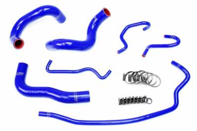 HPS Silicone Hose - HPS Blue Reinforced Silicone Radiator Hose Kit Coolant for Toyota 14-18 Corolla 1.8L