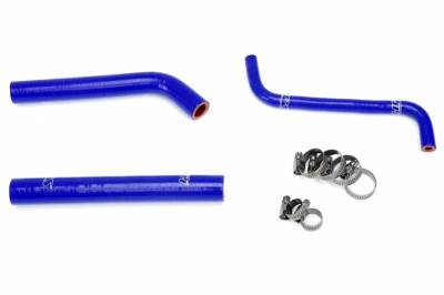 HPS Silicone Hose - HPS Blue Reinforced Silicone Radiator Hose Kit for Honda 04-09 TRX450R
