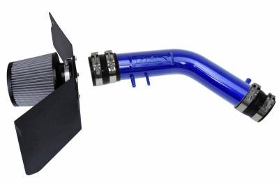 HPS Silicone Hose - HPS Blue Shortram Air Intake Kit with Heat Shield for 95-99 Toyota 4Runner 2.7L