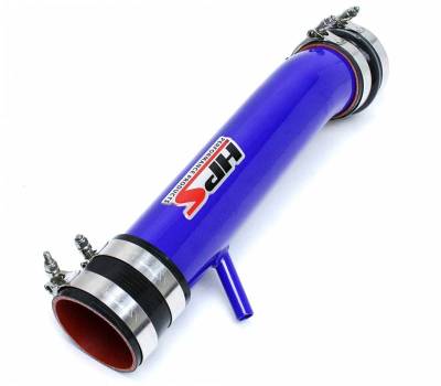 HPS Silicone Hose - HPS Blue Shortram Post MAF Air Intake Pipe for 14-16 Lexus IS250 2.5L V6 Non F-Sport