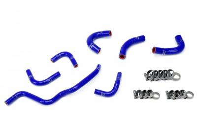 HPS Silicone Hose - HPS Blue Silicone Oil Cooler and Throttle Body Hose Kit for 2006-2009 Honda S2000 2.2L