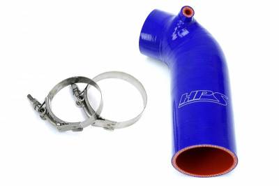 HPS Silicone Hose - HPS Blue Silicone Post MAF Air Intake Hose Kit for Honda 16-19 Civic 10th Gen 2.0L Non Turbo