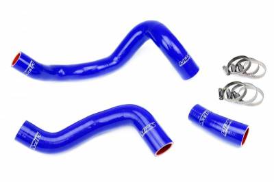HPS Silicone Hose - HPS Blue Silicone Radiator Hose Kit for 2016-2018 Ford Focus RS 2.3L Turbo