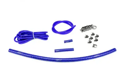 HPS Silicone Hose - HPS Blue Silicone Vacuum and Breather Hose Kit for 1993-1998 Toyota Supra MK4 Non Turbo