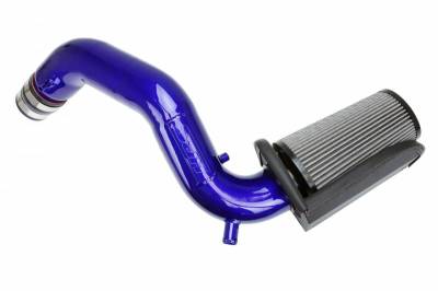 HPS Silicone Hose - HPS Cold Air Intake Kit 19-20 Hyundai Veloster 1.6L Turbo, Includes Heat Shield, Blue
