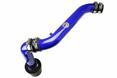 HPS Silicone Hose - HPS Performance Cold Air Intake 1998-2002 Honda Accord 2.3L DX EX LX VP SE, Includes Heat Shield, Blue